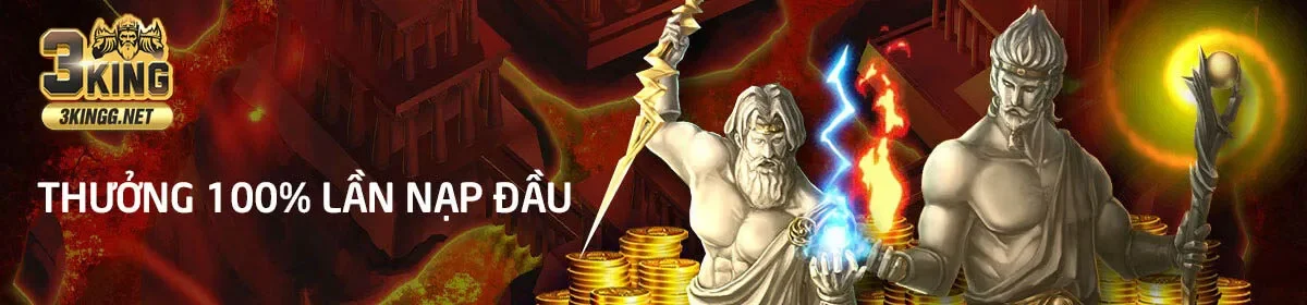 banner nạp đầu 3KING